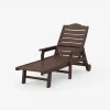 Savannah Chaise with Arms and Wheels