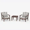 Savannah 3-Piece Deep Seating Set in Buffalo Plaid