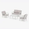 Savannah 4-Piece Deep Seating Set with Loveseat
