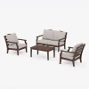 Savannah 4-Piece Deep Seating Set with Loveseat