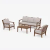 Savannah 4-Piece Deep Seating Set with Sofa