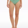 Seersucker High Waist Bottom