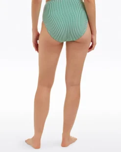 Seersucker High Waist Bottom
