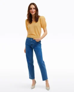 Short Sleeve Cashmere Sweater