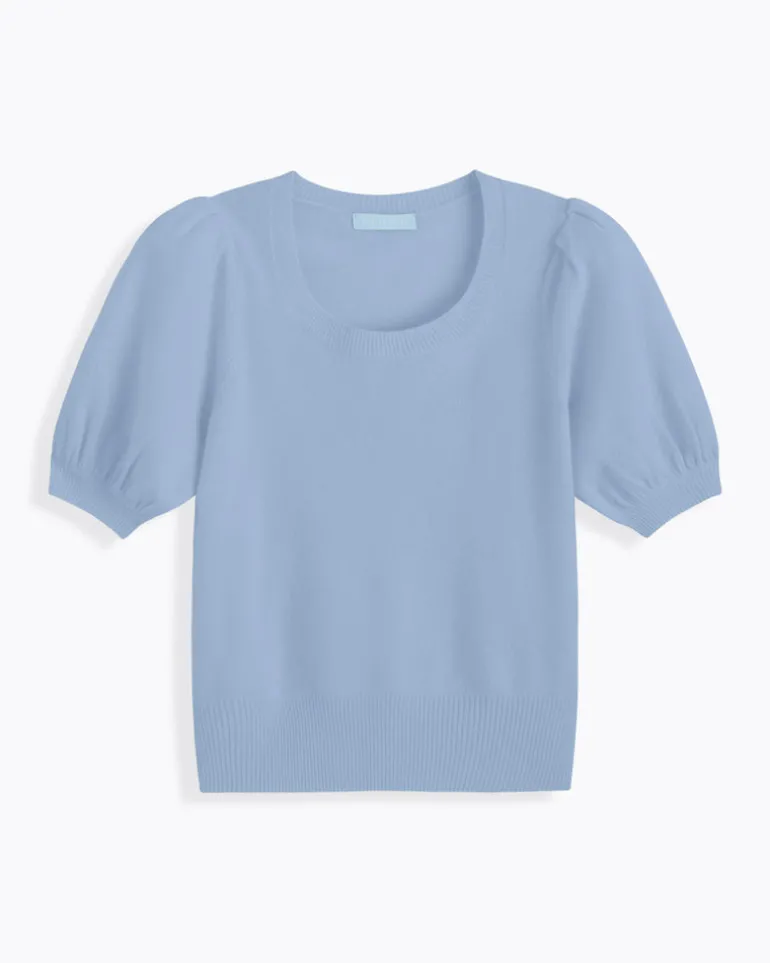 Short Sleeve Cashmere Sweater