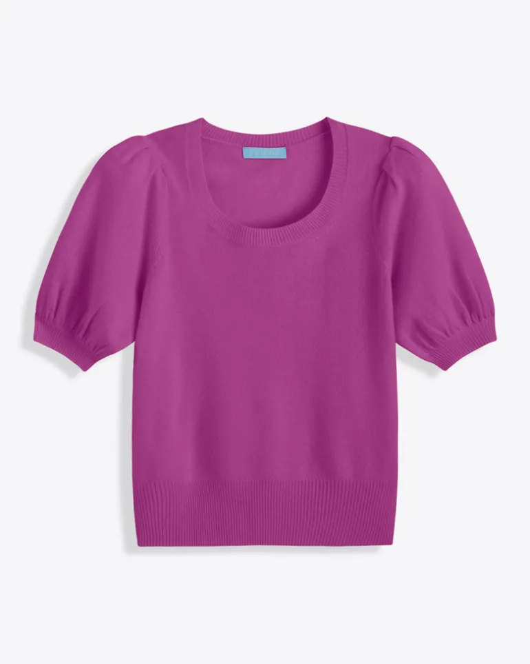 Short Sleeve Cashmere Sweater