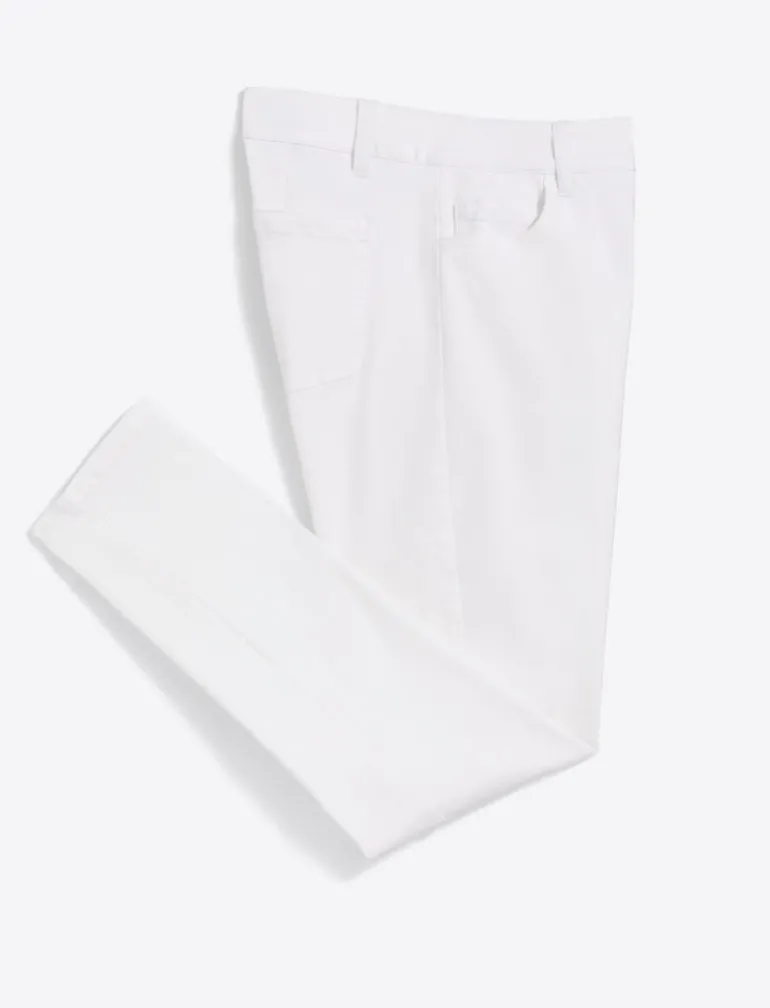 Skinny Jeans in White Denim