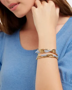 Sky Blue Stretch Bracelet Set