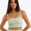 Smocked Bikini Top