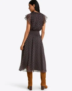 Tenille Dress in Crinkle Chiffon