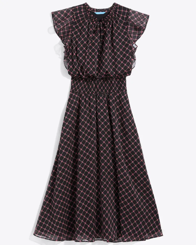 Tenille Dress in Crinkle Chiffon