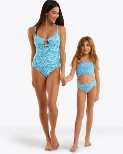 Tie Front One Piece Swimsuit