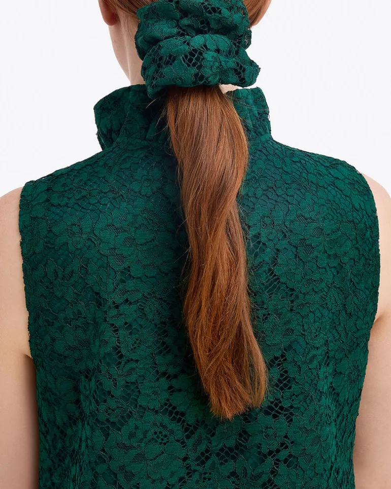 Tulle and Lace Scrunchie Set