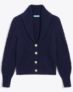 Tuxedo Cardigan Sweater
