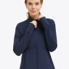 Warm Up Jacket in Navy