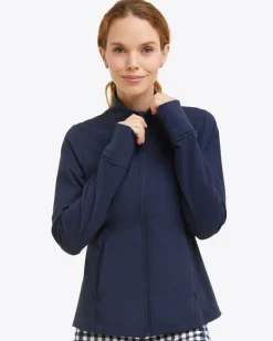 Warm Up Jacket in Navy