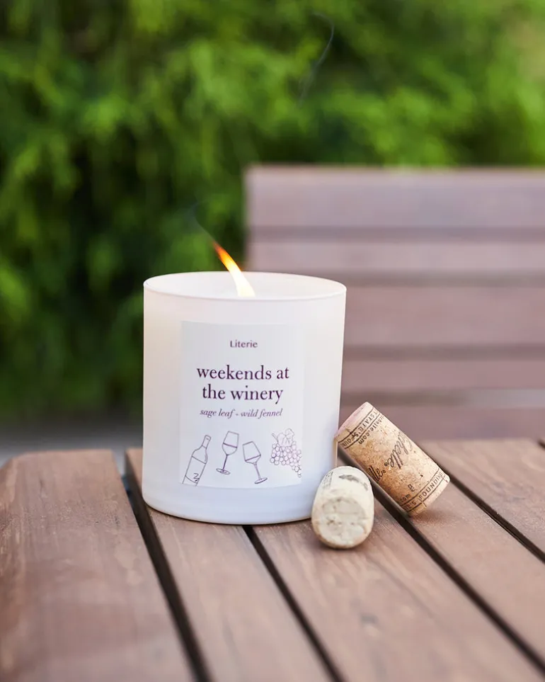 Weekends at the Winery Candle
